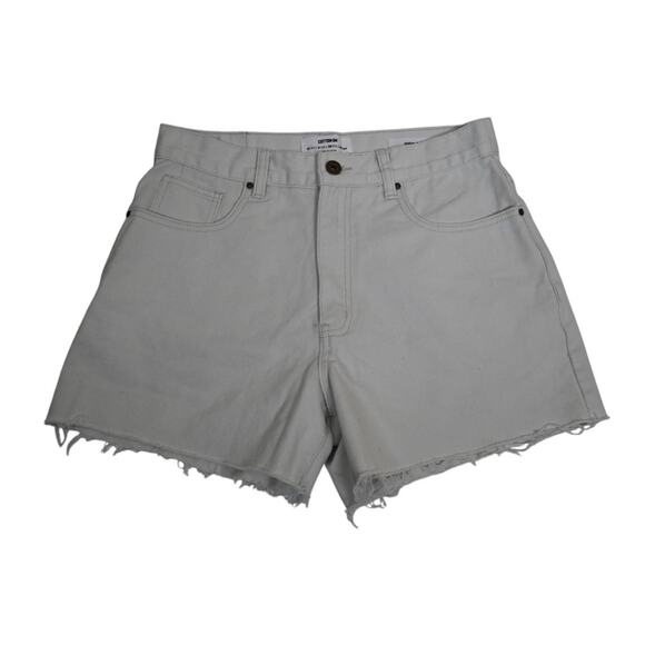 Cotton On Womens 6 High A Line Denim Jean Shorts - Picture 1 of 11